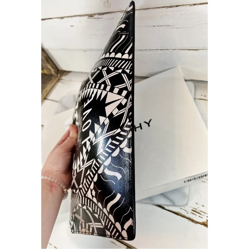 Givenchy “Power of Love” Coated Canvas Clutch/Pouch